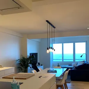 Oskar Luxe Op Zeedijk Met Zeezicht Appartement Ostende
